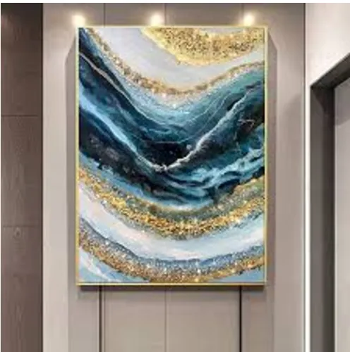 Dipinto di cristallo astratto